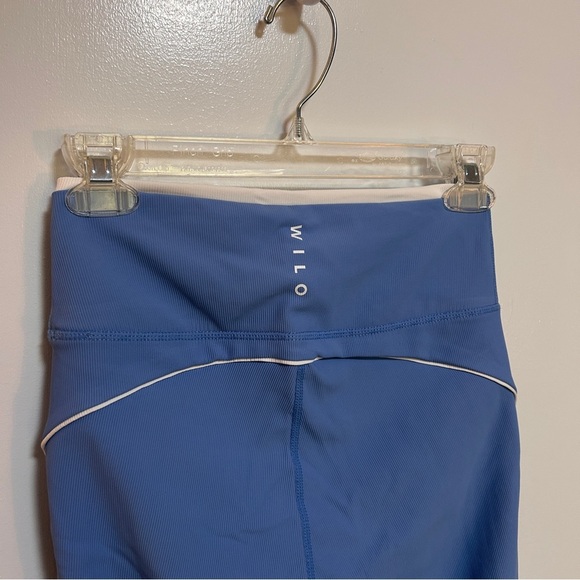 WILO The Label Powder Blue Ribbed Leggings - Picture 5 of 5